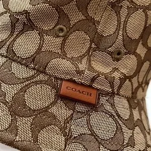 Coach New York Signature Reservable Bucket Hat one size Coach New York Signature Reservable Bucket Hat one size  main image 2